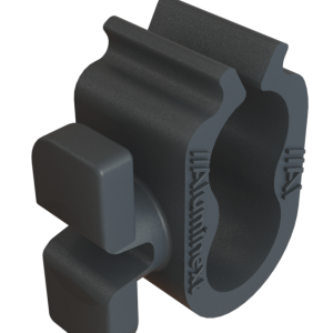 5 Clips de Plástico para 2 cables, Next-Rail