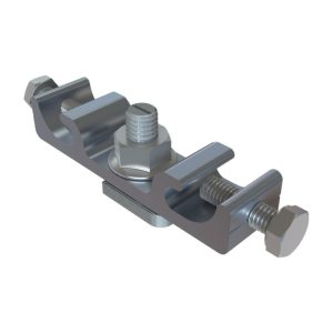 Terminal de conexión a tierra para dos cables Next Rail